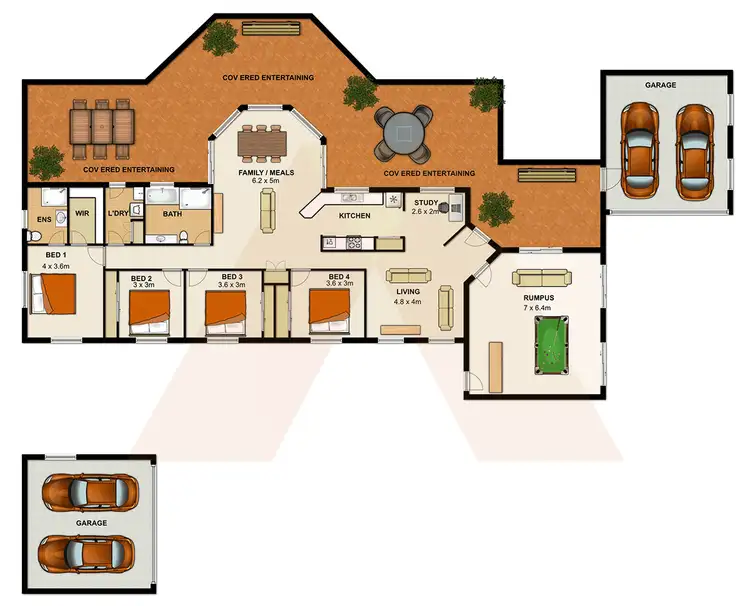 Floorplan of Homely house listing, 27 Eacham Court, Munruben QLD 4125
