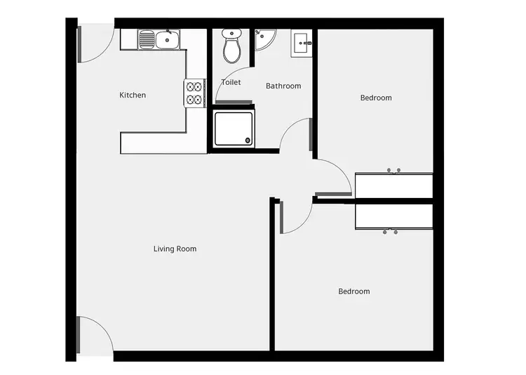 Floorplan of Homely house listing, 2/34 Cherry Avenue, Mildura VIC 3500