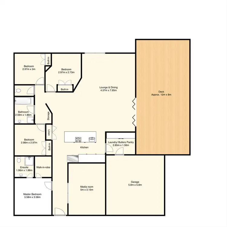 Floorplan of Homely house listing, 67 Inverness Street, Upper Kedron QLD 4055