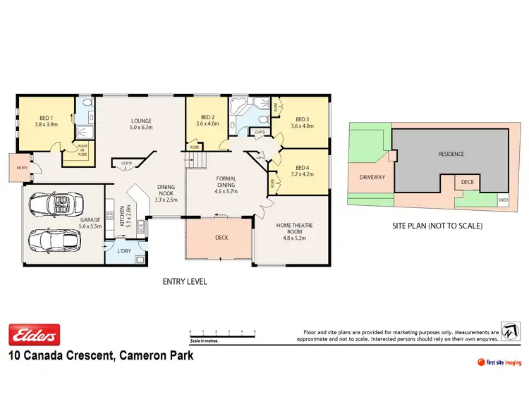 Floorplan of Homely house listing, 10 CANADA CRESCENT, Cameron Park NSW 2285