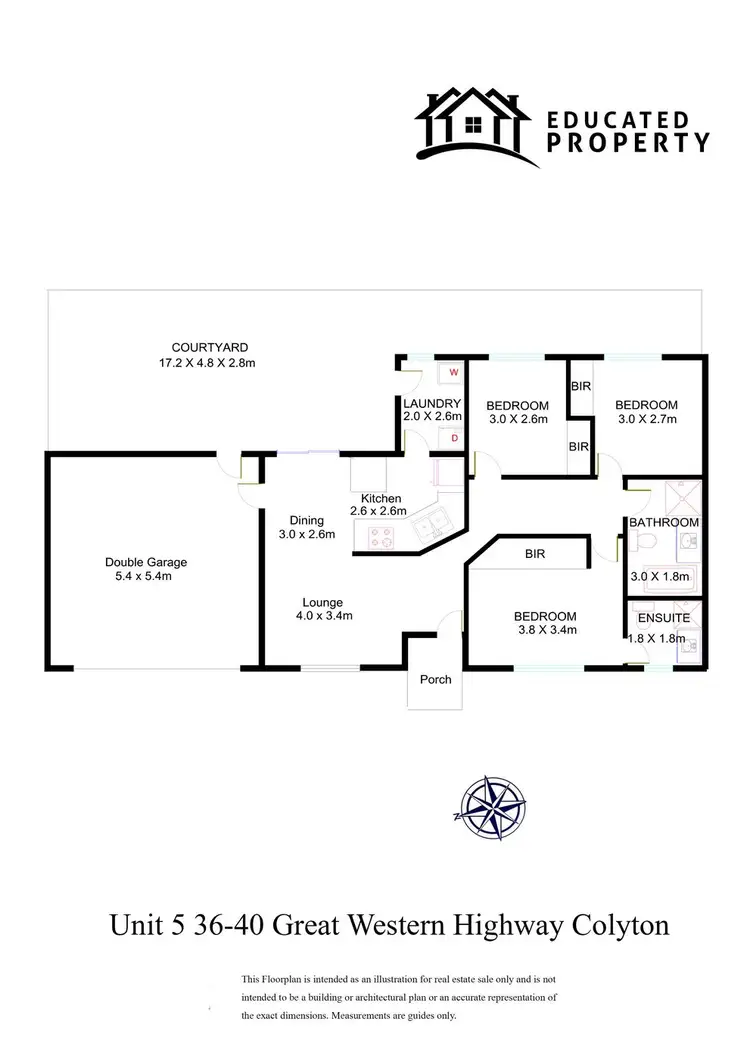 Floorplan of Homely villa listing, 5-36/40 Great Western Highway, Colyton NSW 2760