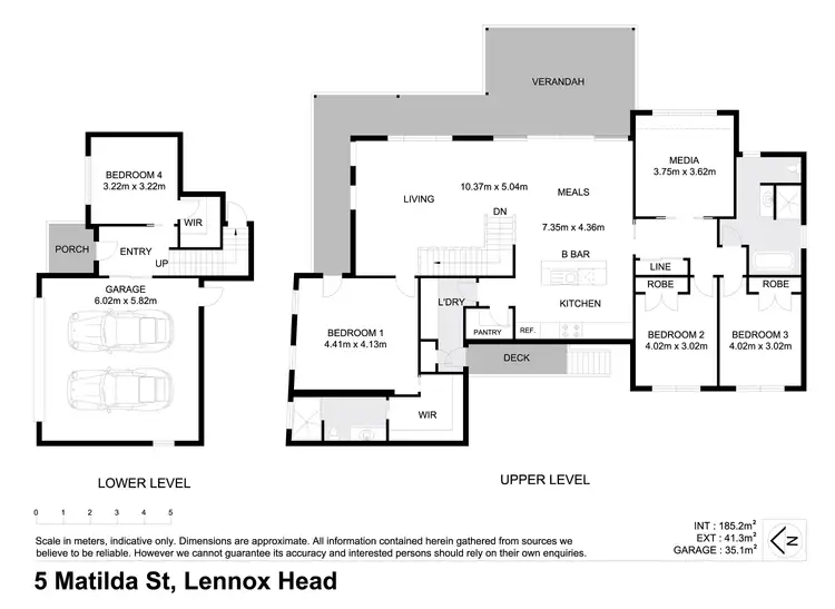 Floorplan of Homely house listing, 5 Matilda Street, Lennox Head NSW 2478