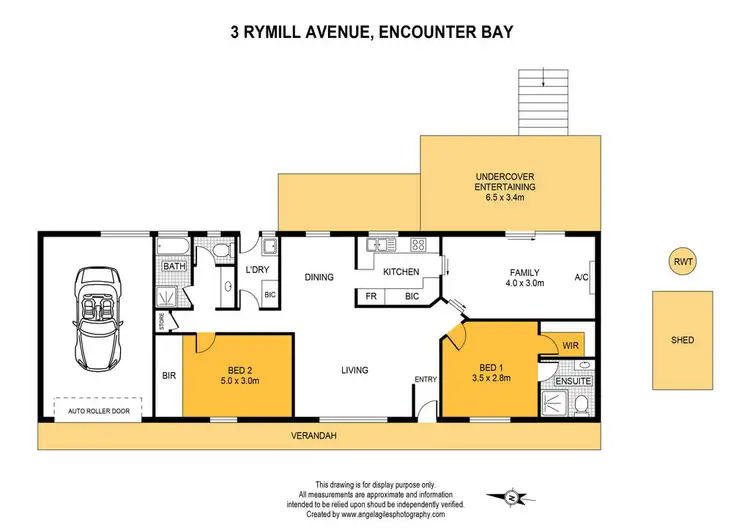 Floorplan of Homely house listing, 3 Rymill Avenue, Encounter Bay SA 5211