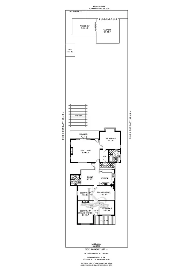 Floorplan of Homely house listing, 74 Third Avenue, Mount Lawley WA 6050