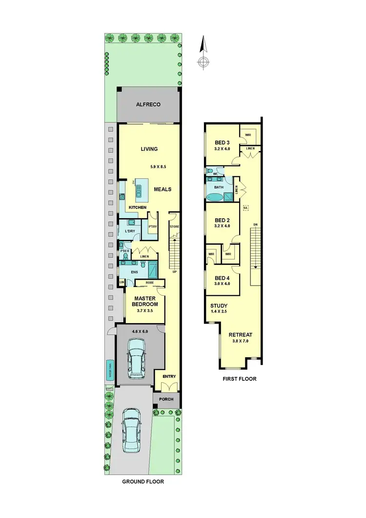 Floorplan of Homely house listing, 13 Wallace Crescent, Strathmore VIC 3041