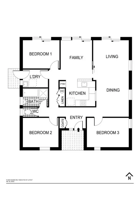 Floorplan of Homely house listing, 25 Dalyell street, Chisholm ACT 2905