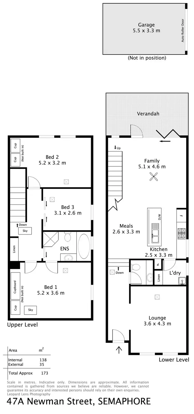 Floorplan of Homely house listing, 47a Newman Street, Semaphore SA 5019