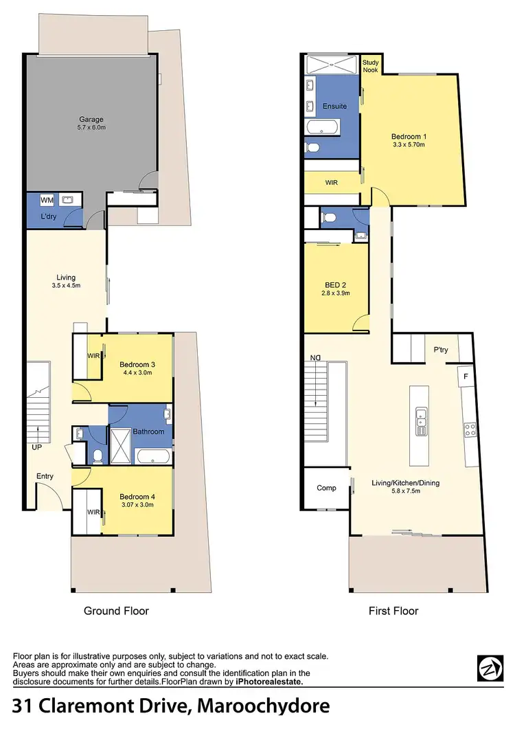 Floorplan of Homely house listing, 31 Claremont Drive, Maroochydore QLD 4558