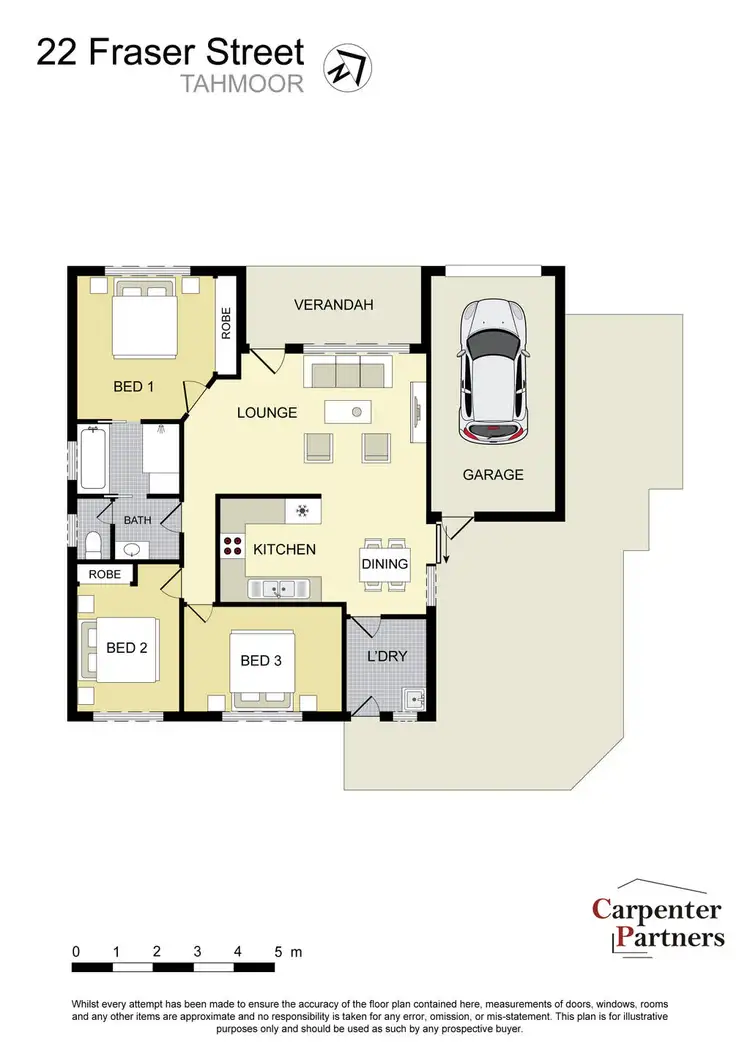 Floorplan of Homely house listing, 22 Fraser Street, Tahmoor NSW 2573