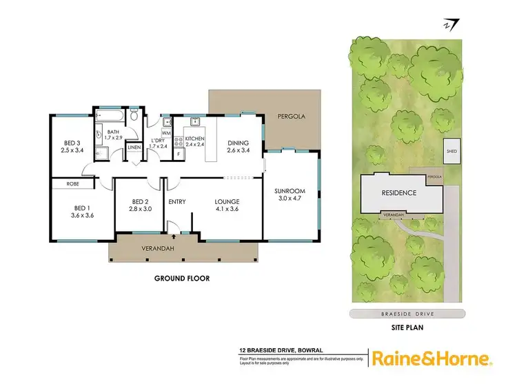 Floorplan of Homely house listing, 12 Braeside Drive, Bowral NSW 2576