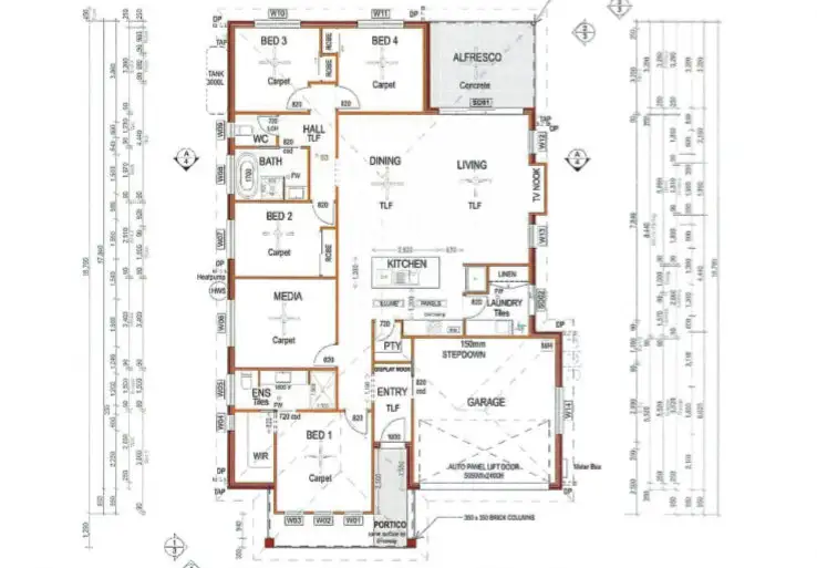 Floorplan of Homely house listing, 84 Glenview Drive, Wauchope NSW 2446