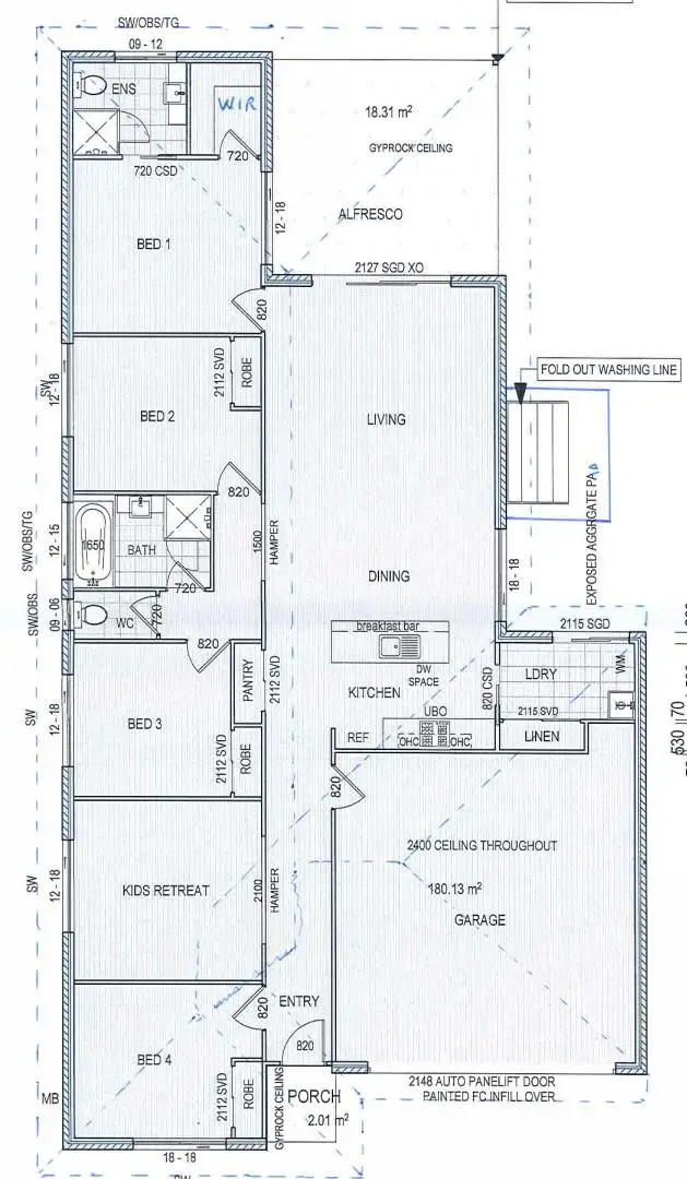 Floorplan of Homely house listing, 13 Milman st, Burpengary East QLD 4505