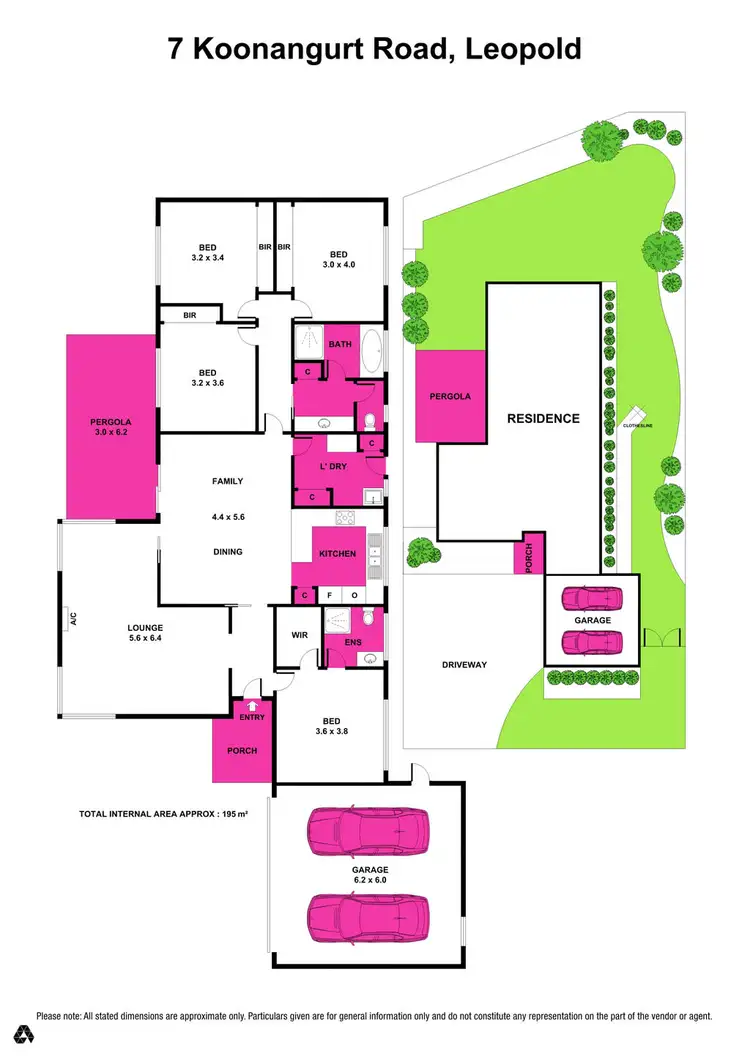 Floorplan of Homely house listing, 7 Koonangurt Road, Leopold VIC 3224