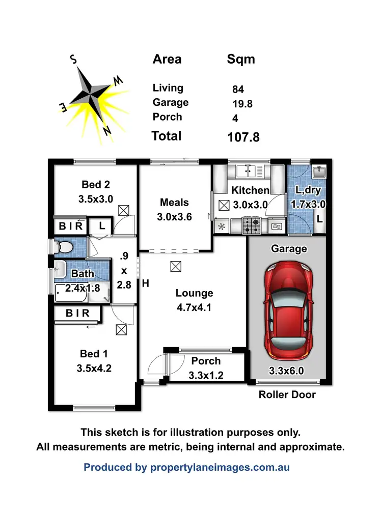 Floorplan of Homely house listing, Unit 6, 36-38 Eighth Street, Gawler South SA 5118