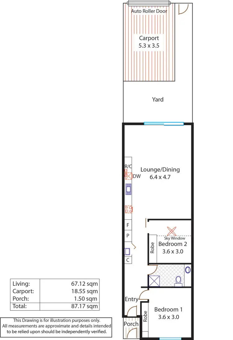 Floorplan of Homely house listing, 9 Mackenzie Circuit, Mawson Lakes SA 5095