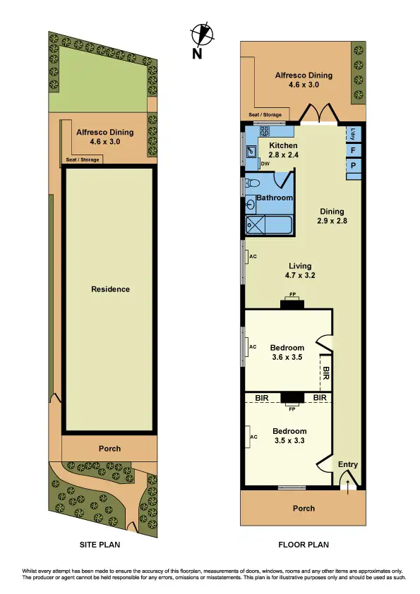 Floorplan of Homely house listing, 29 Clark Street, Williamstown VIC 3016