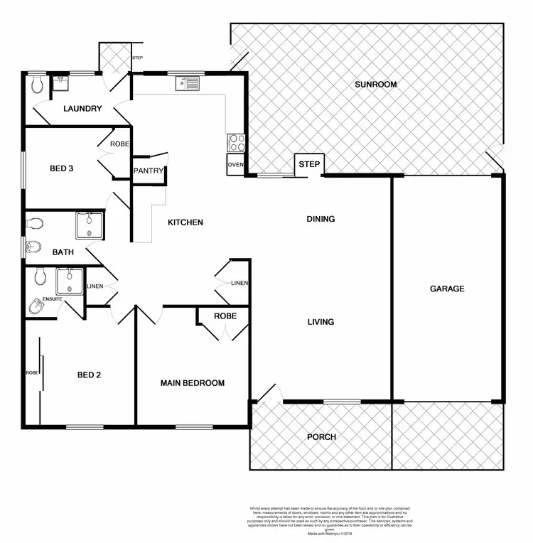 Floorplan of Homely house listing, 103 Brigantine Street, Rutherford NSW 2320