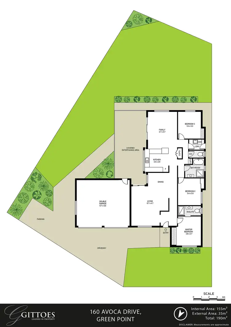Floorplan of Homely house listing, 160 Avoca Drive, Green Point NSW 2251