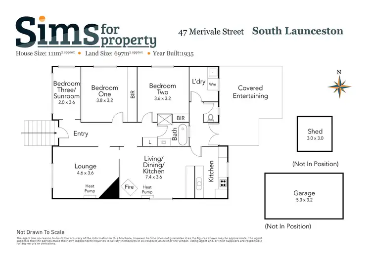 Floorplan of Homely house listing, 47 Merivale Street, South Launceston TAS 7249