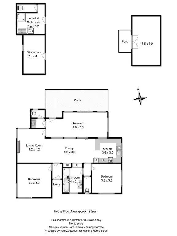 Floorplan of Homely house listing, 13 Fitzroy Street, Sorell TAS 7172