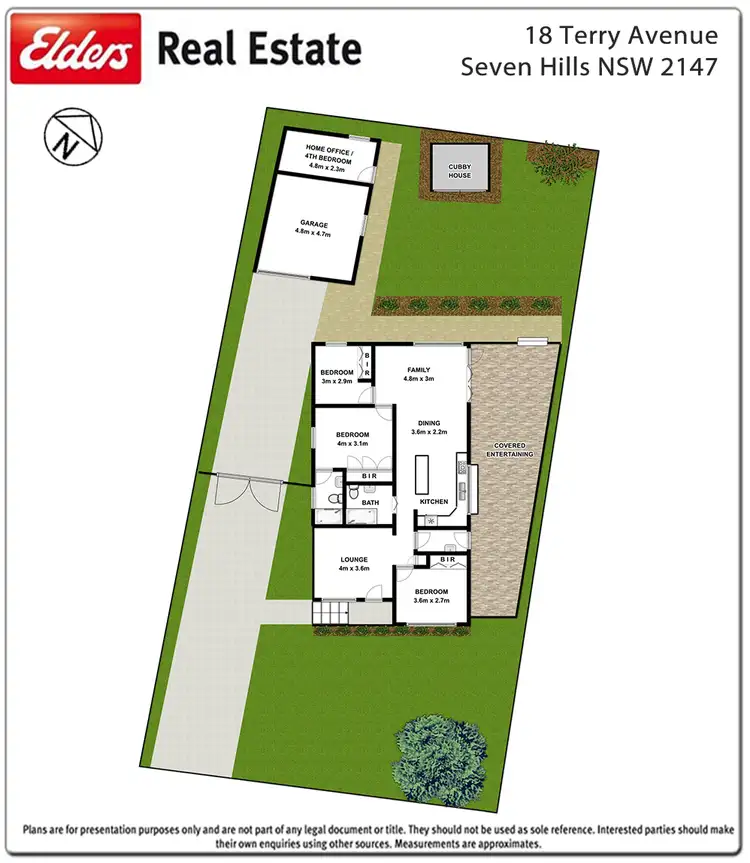 Floorplan of Homely house listing, 18 Terry Avenue, Seven Hills NSW 2147