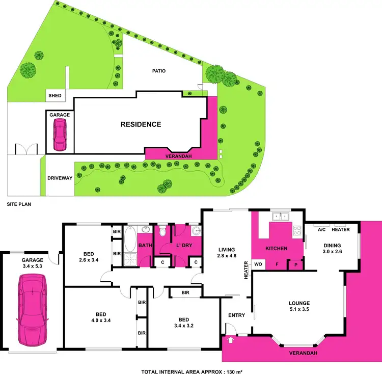 Floorplan of Homely house listing, 3 Mersey Court, St Albans Park VIC 3219