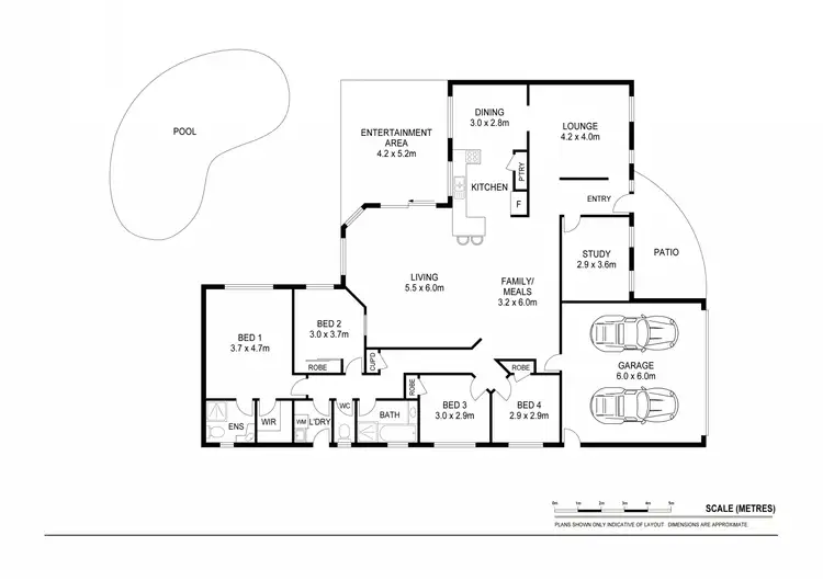 Floorplan of Homely house listing, 36 Woodtop ct, Ferny Hills QLD 4055