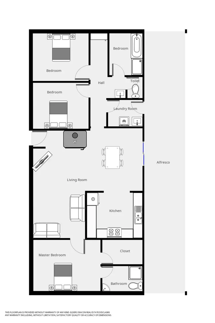 Floorplan of Homely house listing, 179 Adams Street, Wentworth NSW 2648