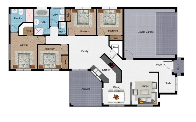 Floorplan of Homely house listing, 12 Nova Street, Mount Low QLD 4818