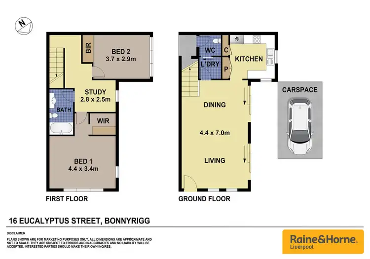 Floorplan of Homely house listing, 16 Eucalyptus Place, Bonnyrigg NSW 2177
