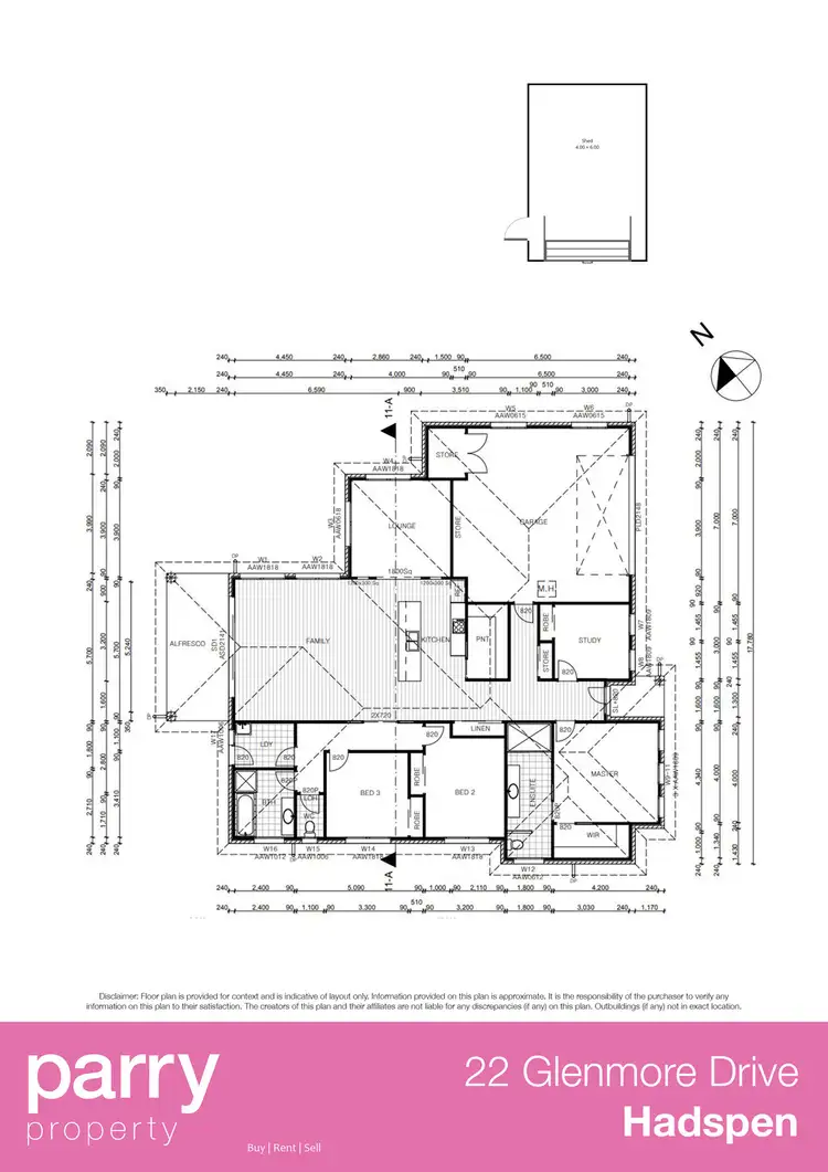 Floorplan of Homely house listing, 22 Glenmore Drive, Hadspen TAS 7290