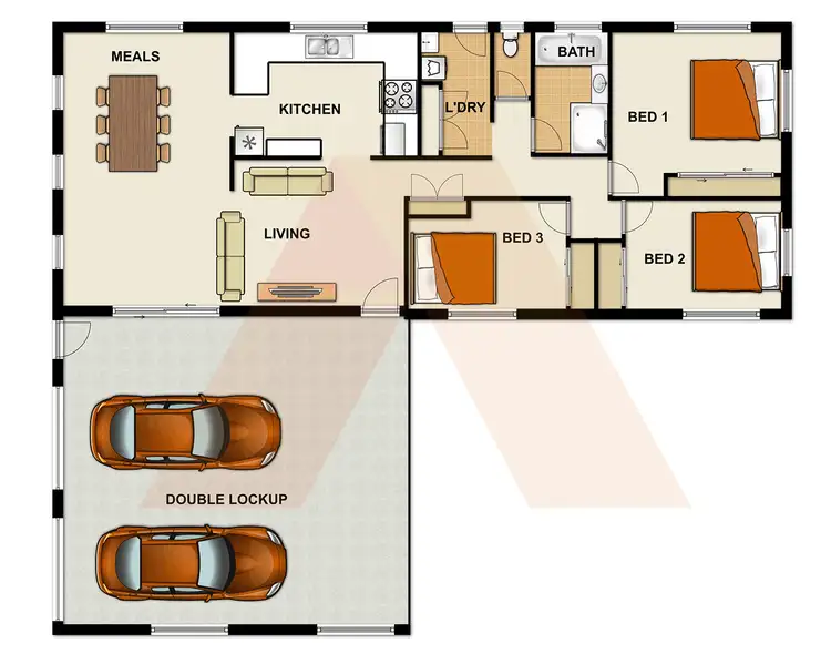 Floorplan of Homely house listing, 14 Flinders Crescent, Boronia Heights QLD 4124