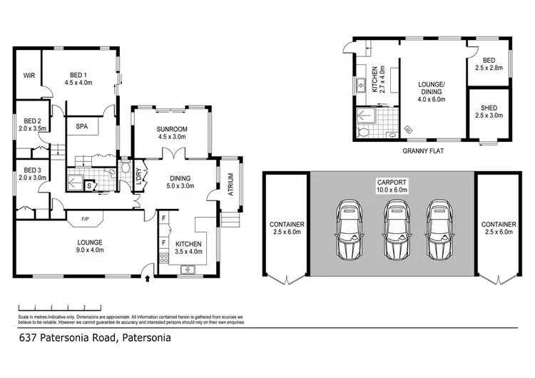 Floorplan of Homely house listing, 637 Patersonia Road, Patersonia TAS 7259