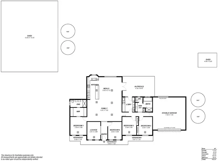 Floorplan of Homely house listing, 71 Buckland Park Road, Two Wells SA 5501