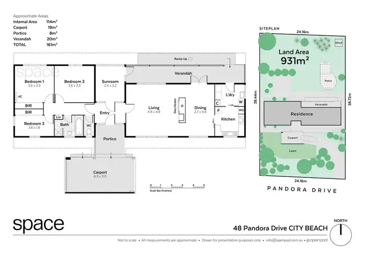 Floorplan of Homely house listing, 48 Pandora Drive, City Beach WA 6015