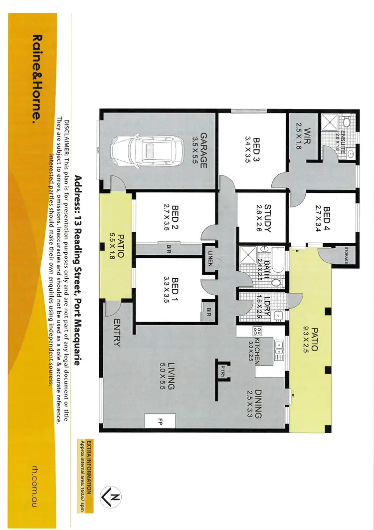 Floorplan of Homely house listing, 13 Reading Street, Port Macquarie NSW 2444