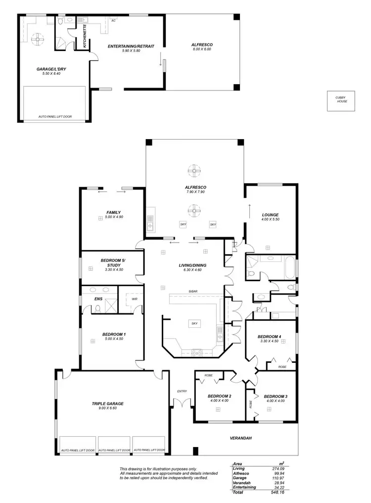 Floorplan of Homely house listing, 9 Carex Court, Murray Bridge SA 5253