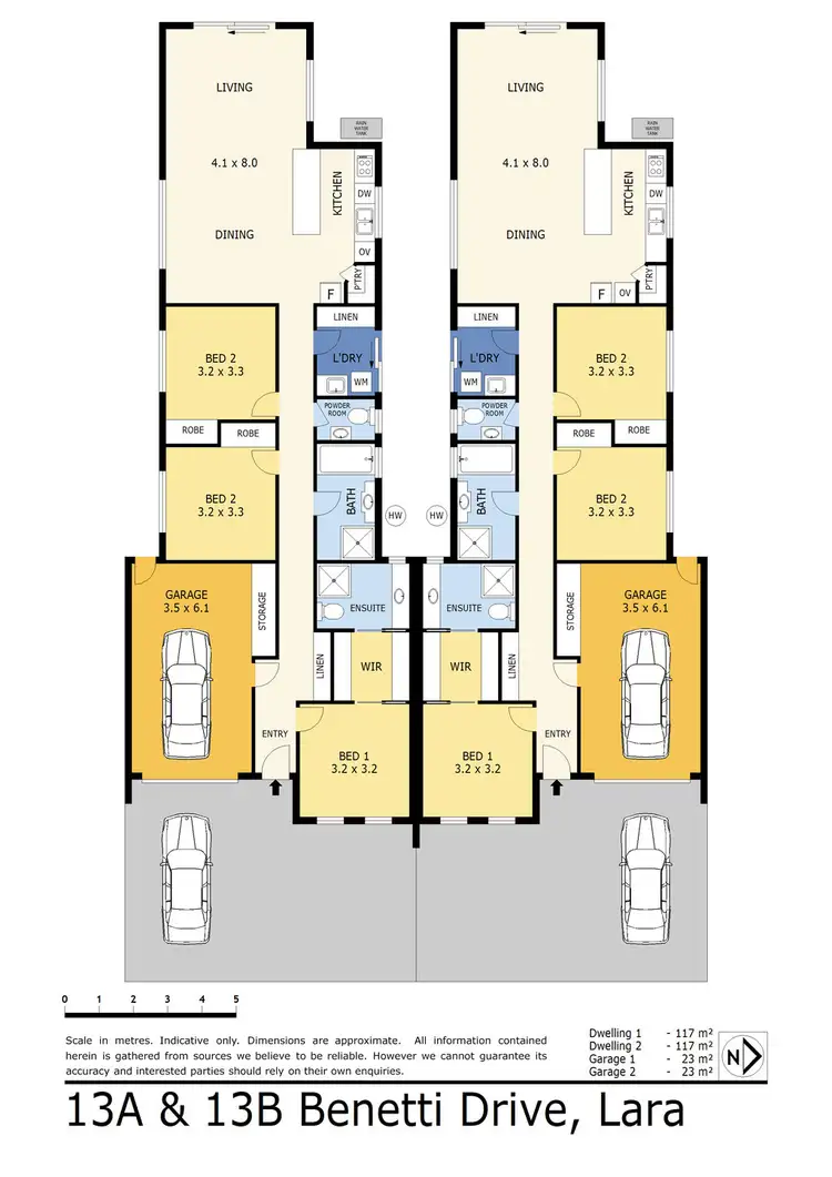 Floorplan of Homely house listing, 13b Benetti Drive, Lara VIC 3212