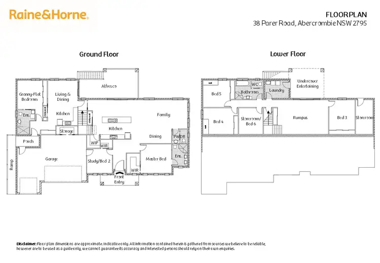Floorplan of Homely house listing, 38 Parer Road, Abercrombie NSW 2795