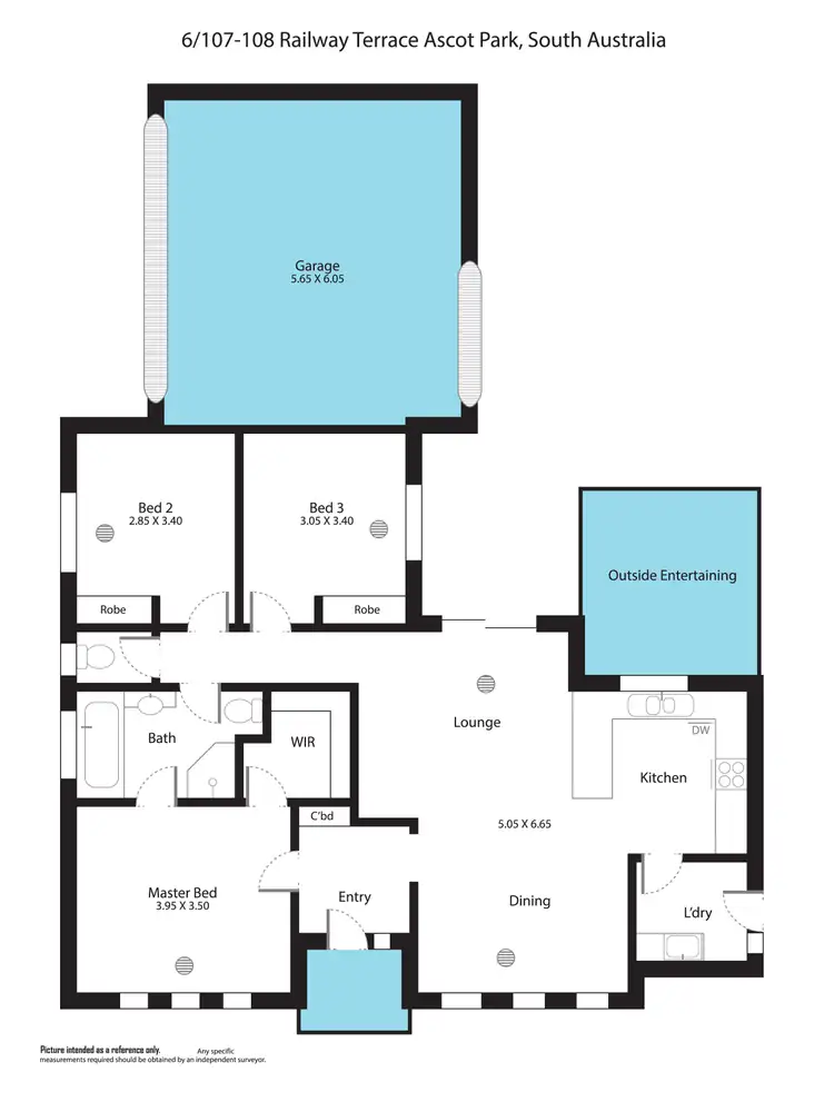 Floorplan of Homely house listing, 6/107-108 Railway Terrace, Ascot Park SA 5043