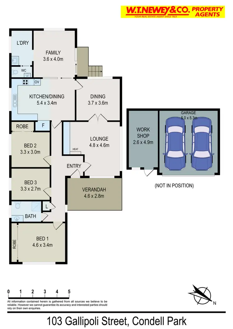 Floorplan of Homely house listing, 103 Gallipoli Street, Condell Park NSW 2200
