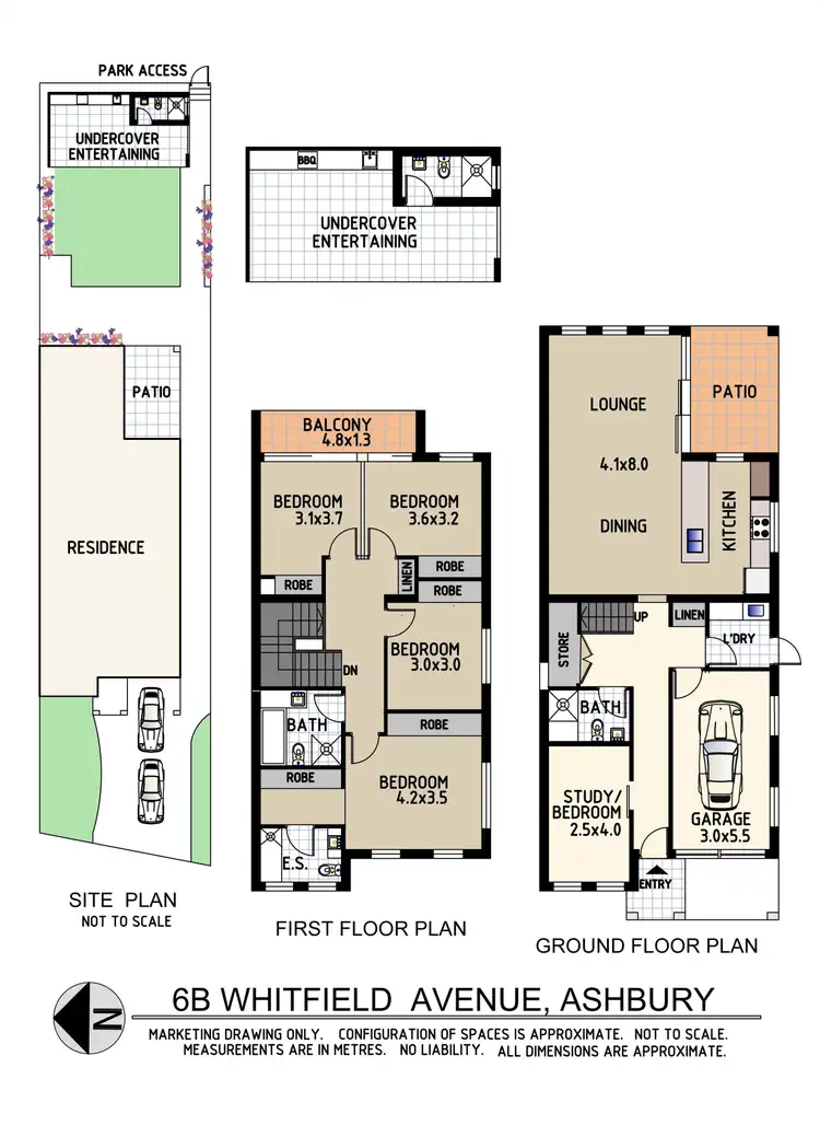 Floorplan of Homely house listing, 6B Whitfield Avenue, Ashbury NSW 2193