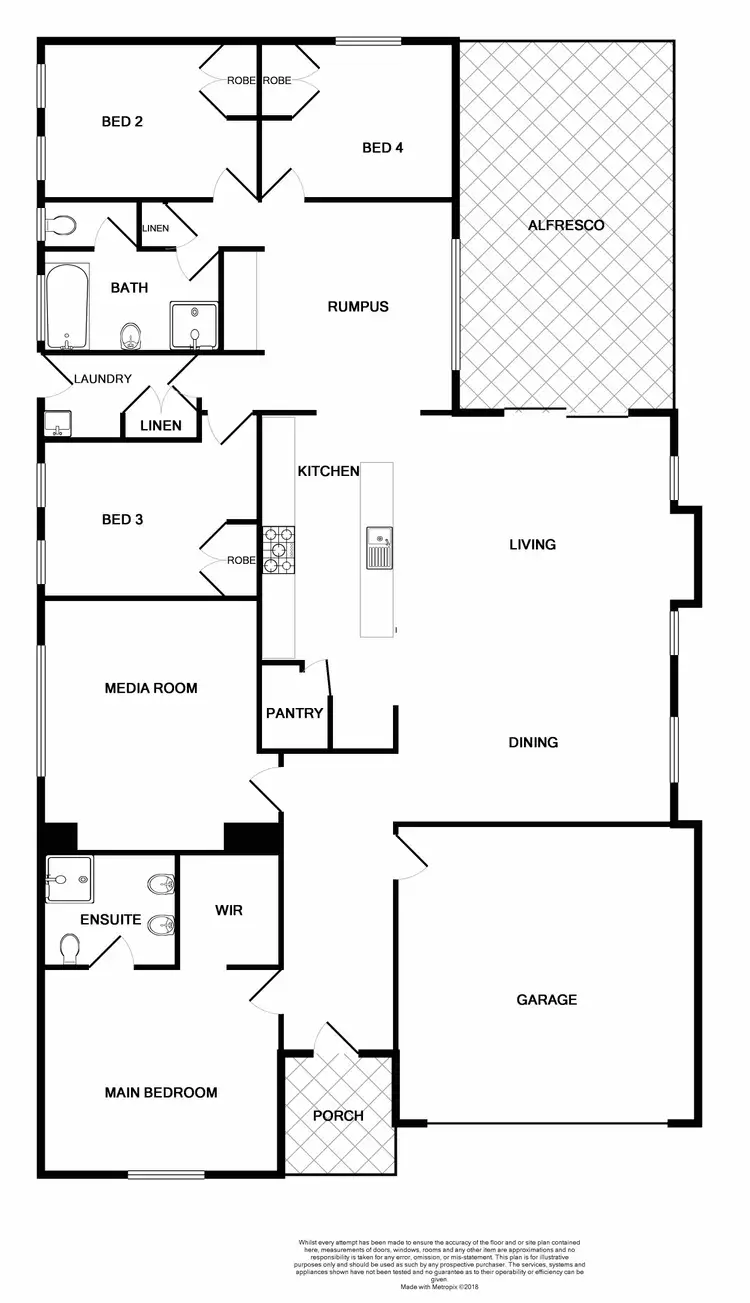 Floorplan of Homely house listing, 21 Honeysuckle Drive, Aberglasslyn NSW 2320