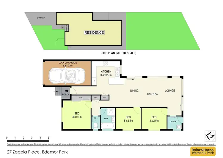 Floorplan of Homely house listing, 27 Zappia Place, Edensor Park NSW 2176