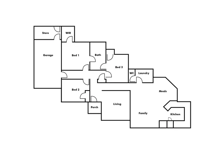 Floorplan of Homely house listing, 55 The Lakes Boulevard, Jandakot WA 6164