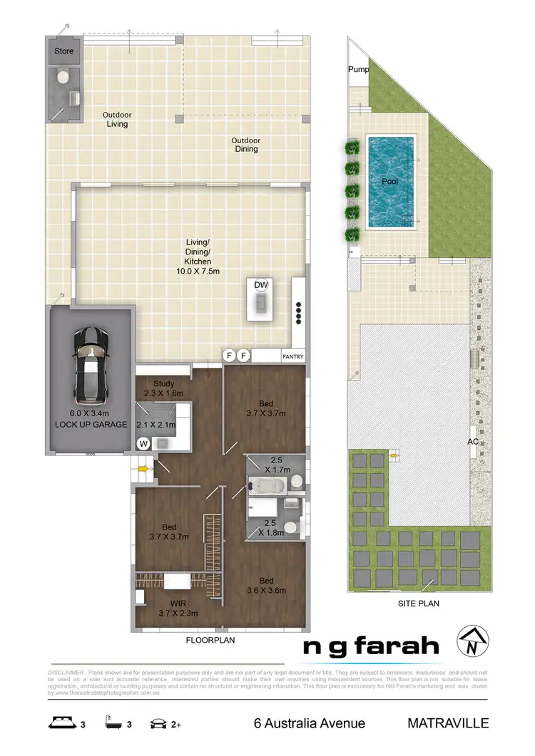 Floorplan of Homely house listing, 6 Australia Avenue, Matraville NSW 2036