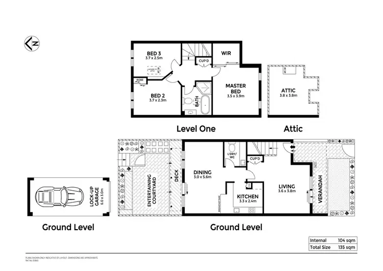 Floorplan of Homely house listing, 13/8-26 Darley Road (Access via Allen St), Leichhardt NSW 2040