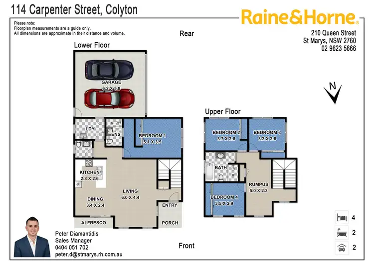 Floorplan of Homely house listing, 114 Carpenter Street, Colyton NSW 2760