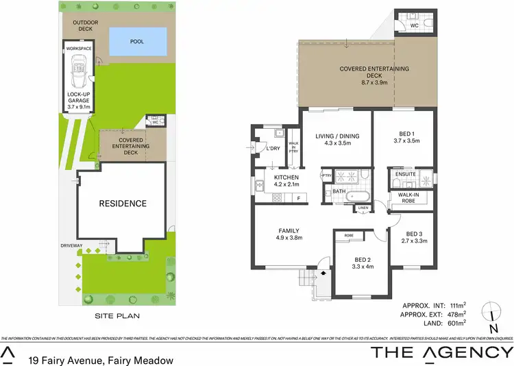 Floorplan of Homely house listing, 19 Fairy Avenue, Fairy Meadow NSW 2519
