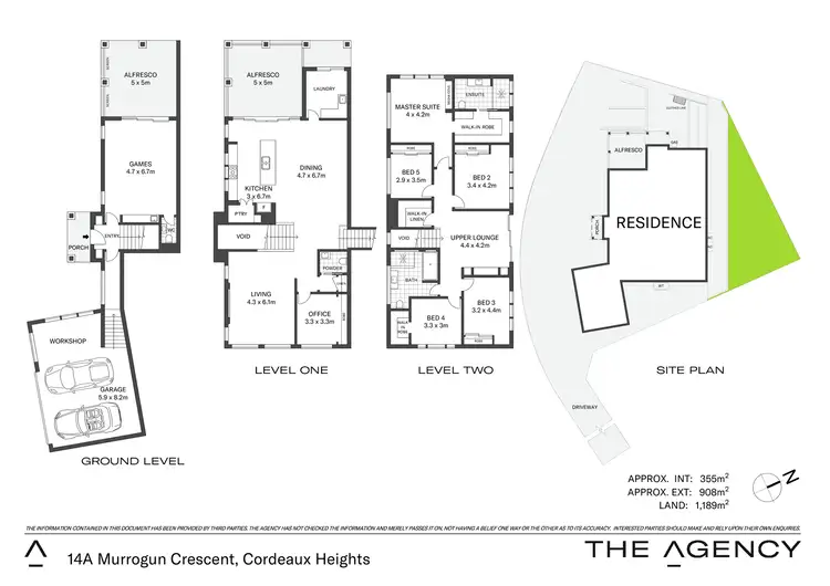 Floorplan of Homely house listing, 14A Murrogun Crescent, Cordeaux Heights NSW 2526